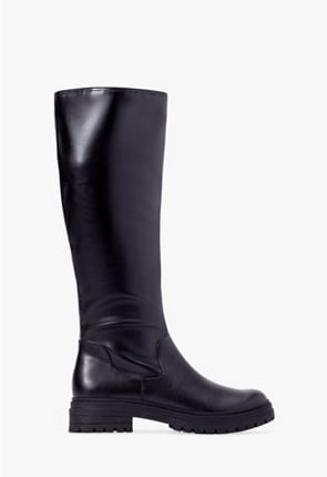 Felice Lug Sole Boot In Black - Get Great Deals At Justfab