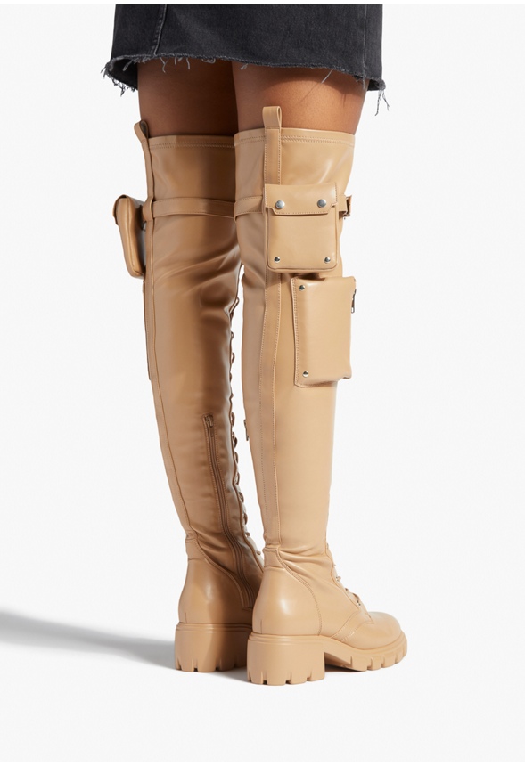 Justfab thigh high clearance boots