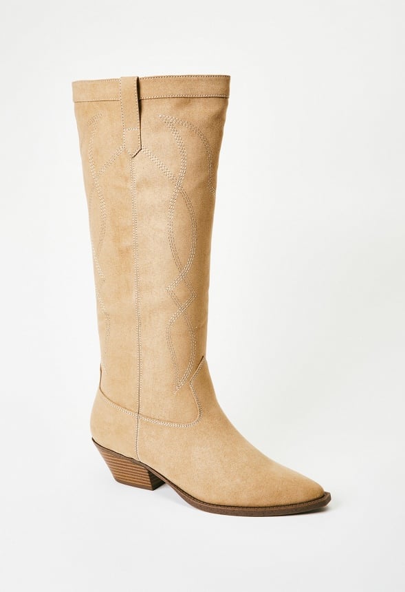 Justfab western boots sale