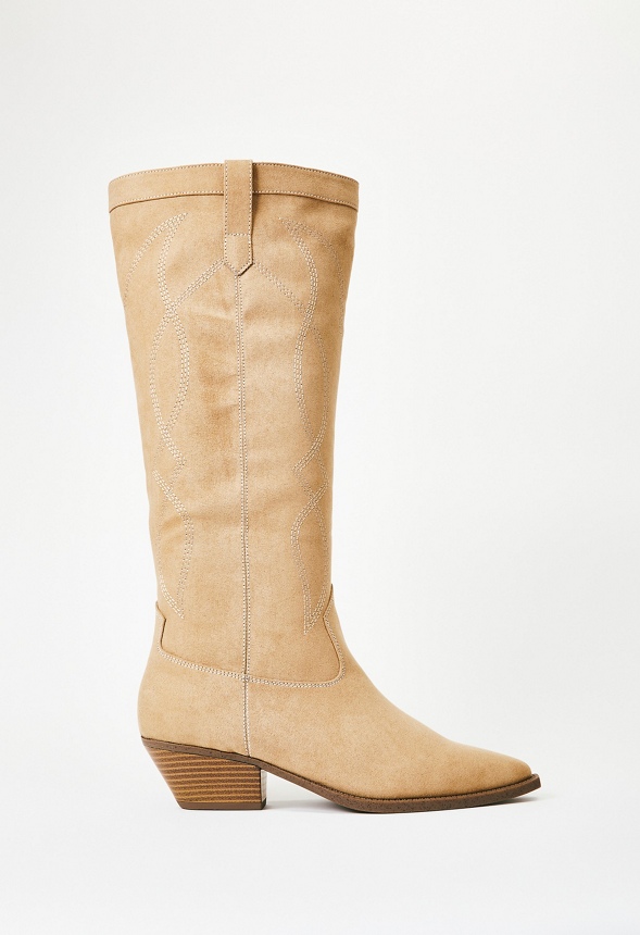 Justfab cowboy clearance boots