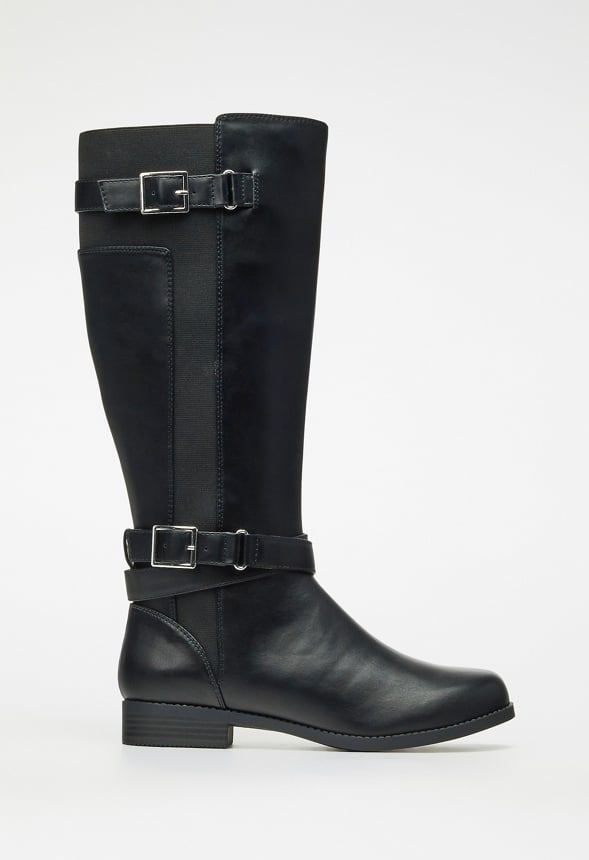 Justfab wide width boots best sale