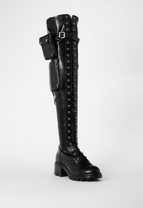 Just fab outlet thigh high boots