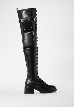 Justfab fashion over the knee boots