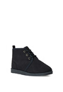 Lace Up Fuzzy Boot