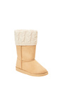 Tall Sweater Fuzzy Boot