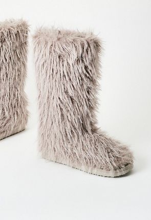 Justfab 2025 fuzzy boots