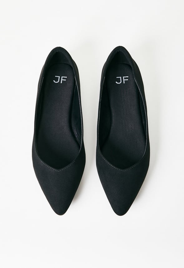 Amanda Pointed Toe Flat in Black - Get great deals at ShoeDazzle