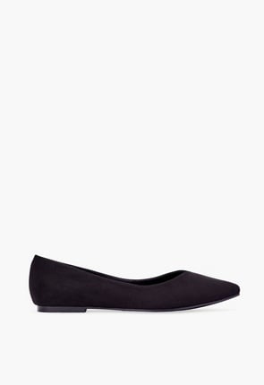 Calina Espadrille Flat Shoes in Black - Get great deals at JustFab