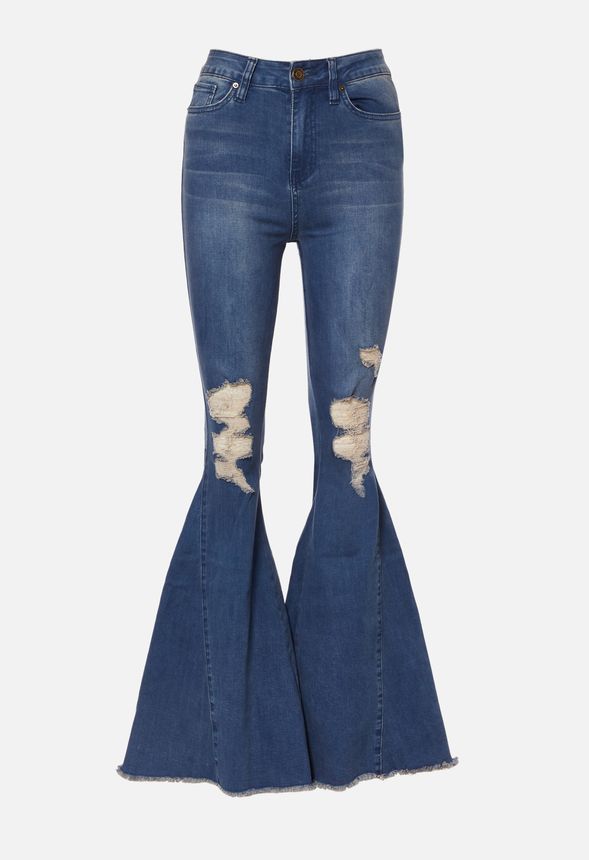 Gigi High-Waisted Super Flare Jeans