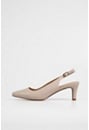 Open Back Slingback Pumps