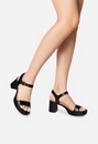 Chunky Block Heeled Sandals