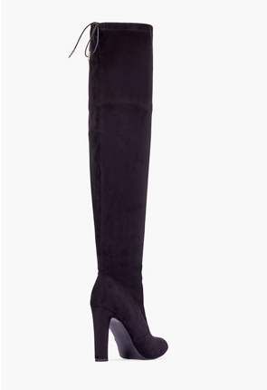 Justfab thigh hot sale high boots