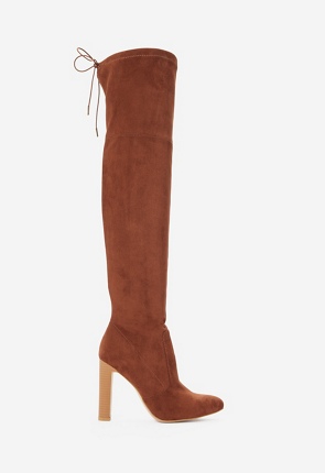 Justfab thigh sale high boots