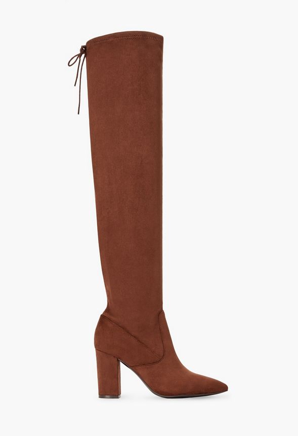 Justfab bottes clearance cuissardes