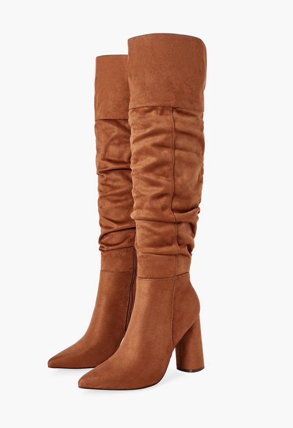 Bottes stradivarius camel on sale