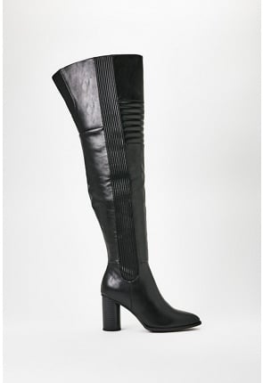 justfab high knee boots