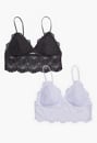 Marilyn Lace Bralette (Two-Pack)
