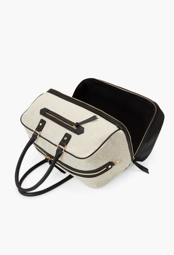 JustFab, Bags, Multi Compartment Weekender Bag