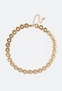 Lexi Pave Rhinestone And Metal Rings Necklace