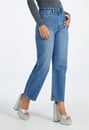 Jack High Rise Ankle Straight Leg Jeans