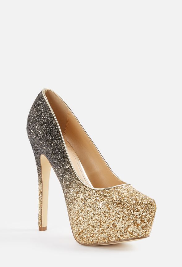 Giuseppah Glitter Platform Pump