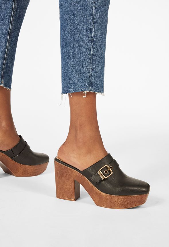 Mules justfab best sale