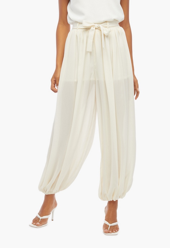 Chiffon Harem Pants