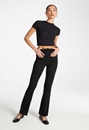 Foldover Flare Leggings