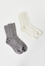 Thick Ribbed Sock Set