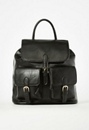 Flap Backpack With Buckles