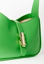 Mini Leather Shoulder Bag in Classic Green - Get great deals at JustFab