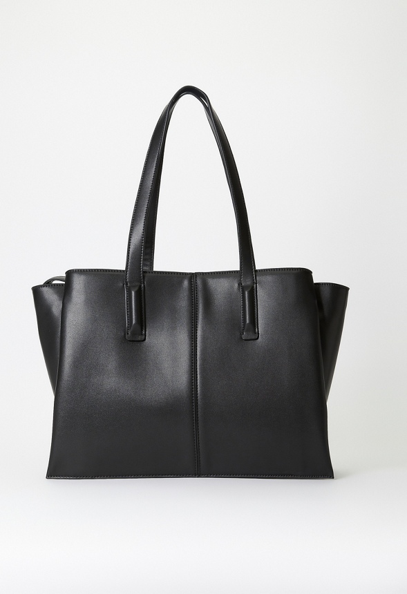 Essential Work Tote in Black Get great deals at JustFab