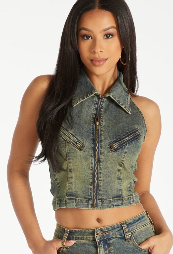 トップス archive W&LT DENIM VEST 34 il_fullxfull.6146685889_4z6a.jpg