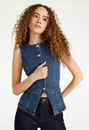 Tunic Denim Vest